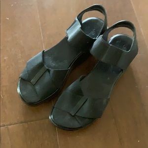 Clegerie Stacked Sandals Size 40/9